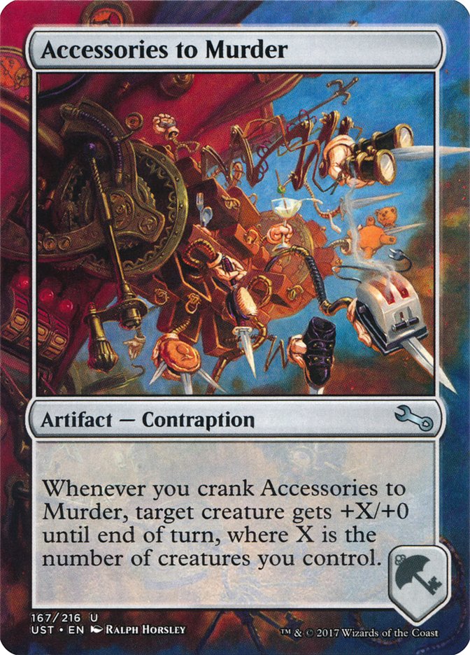 Accessories to Murder [Unstable] | Card Citadel