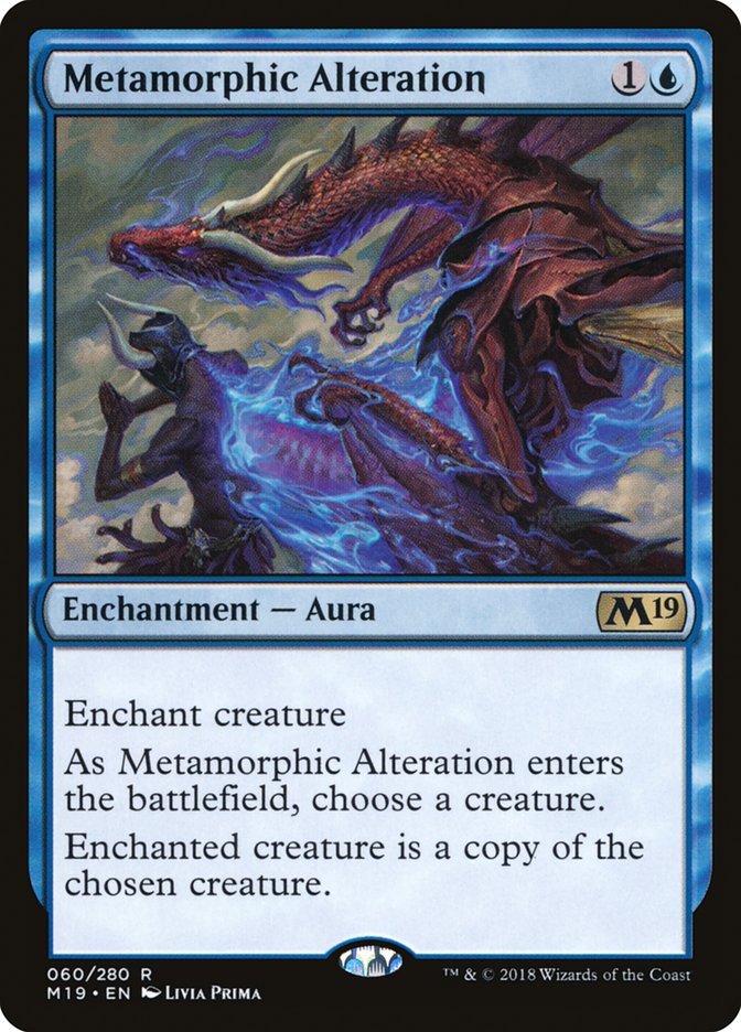 Metamorphic Alteration [Core Set 2019] | Card Citadel