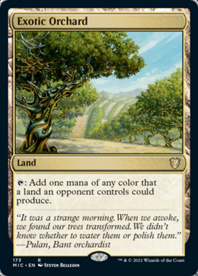 Exotic Orchard [Innistrad: Midnight Hunt Commander] | Card Citadel