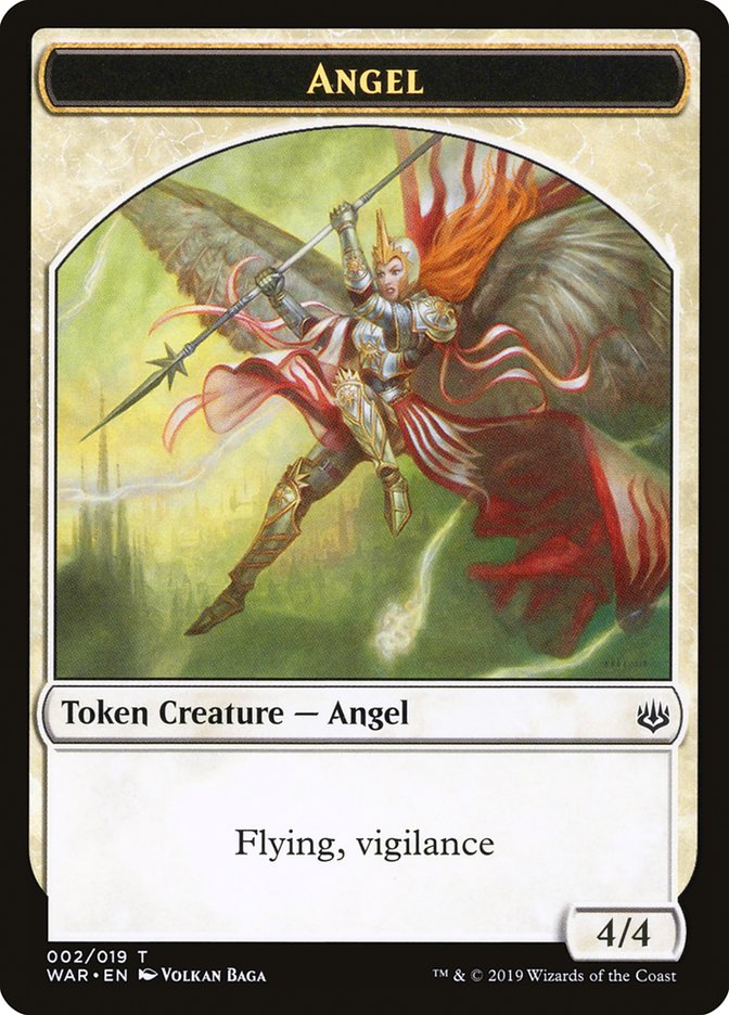 Angel [War of the Spark Tokens] | Card Citadel