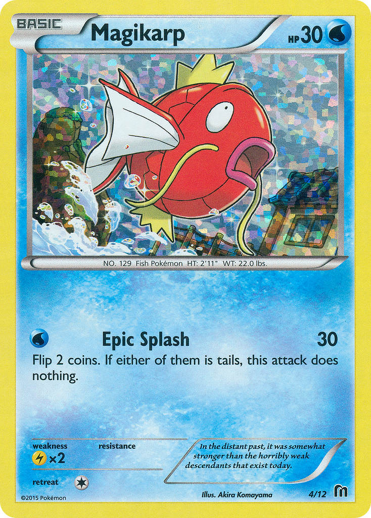 Magikarp (4/12) [McDonald's Promos: 2016 Collection] | Card Citadel