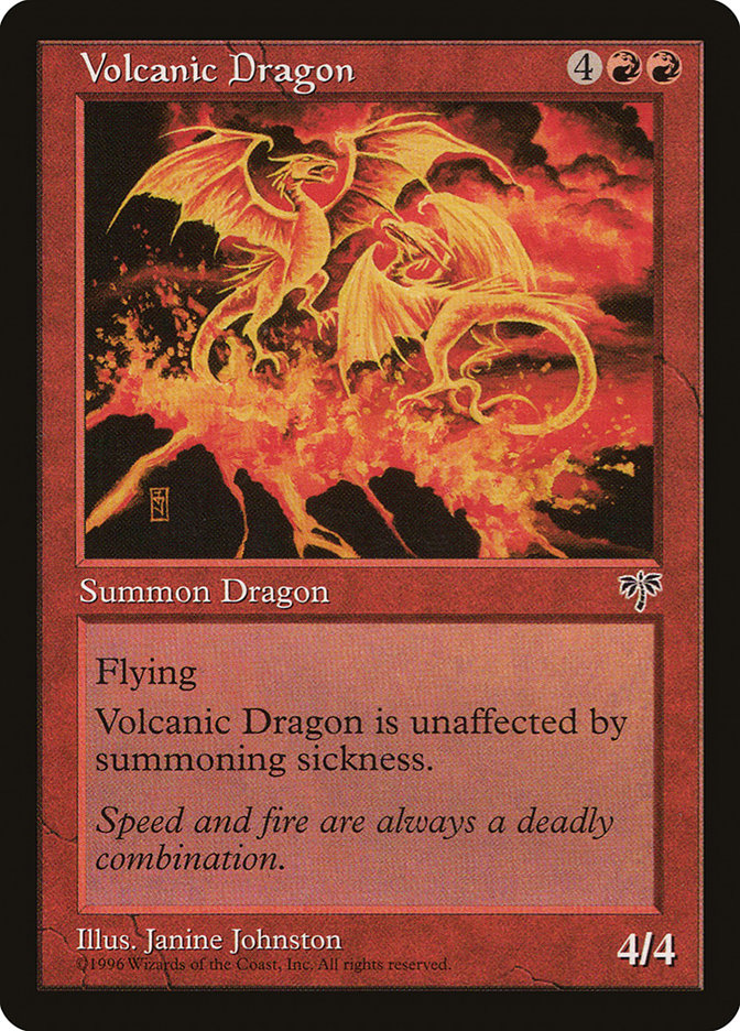 Volcanic Dragon [Mirage] | Card Citadel