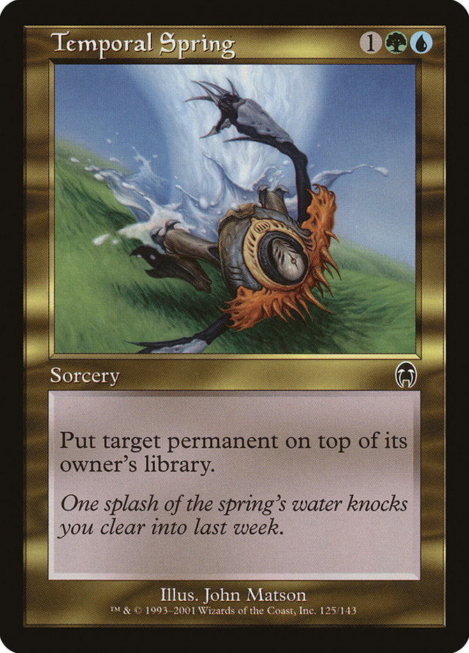 Temporal Spring [Apocalypse] | Card Citadel