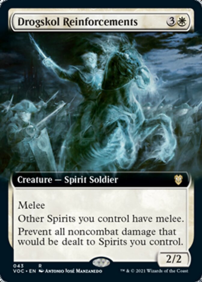 Drogskol Reinforcements (Extended) [Innistrad: Crimson Vow Commander] | Card Citadel