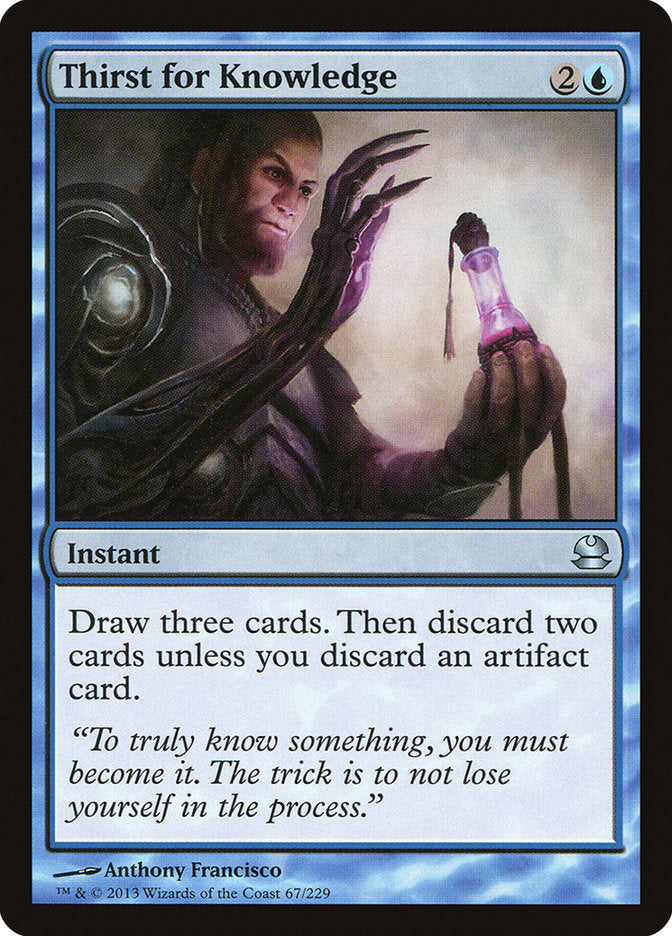Thirst for Knowledge [Modern Masters] | Card Citadel