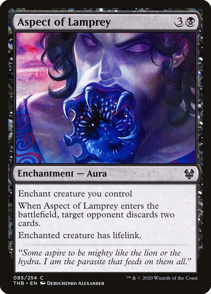 Aspect of Lamprey [Theros Beyond Death] | Card Citadel