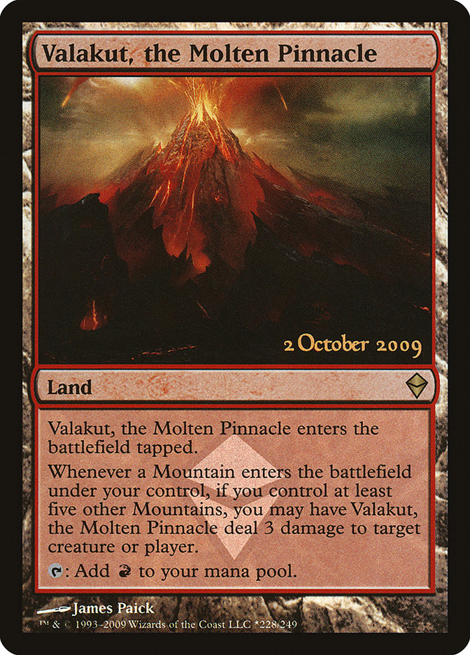 Valakut, the Molten Pinnacle [Zendikar Promos] | Card Citadel