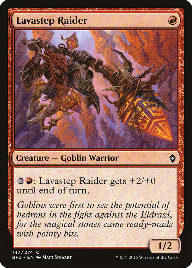 Lavastep Raider [Battle for Zendikar] | Card Citadel