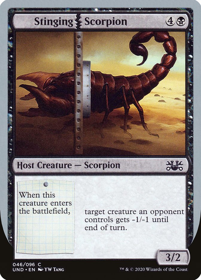 Stinging Scorpion [Unsanctioned] | Card Citadel