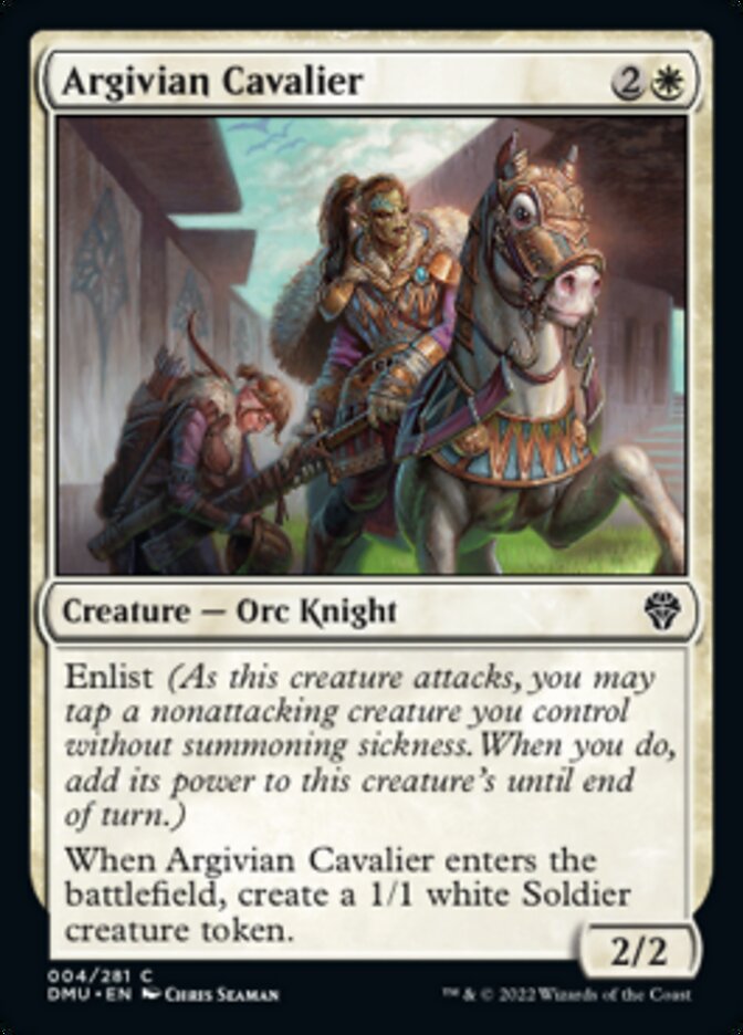 Argivian Cavalier [Dominaria United] | Card Citadel