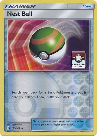 Nest Ball (123/149) (League Promo) [Sun & Moon: Base Set] | Card Citadel