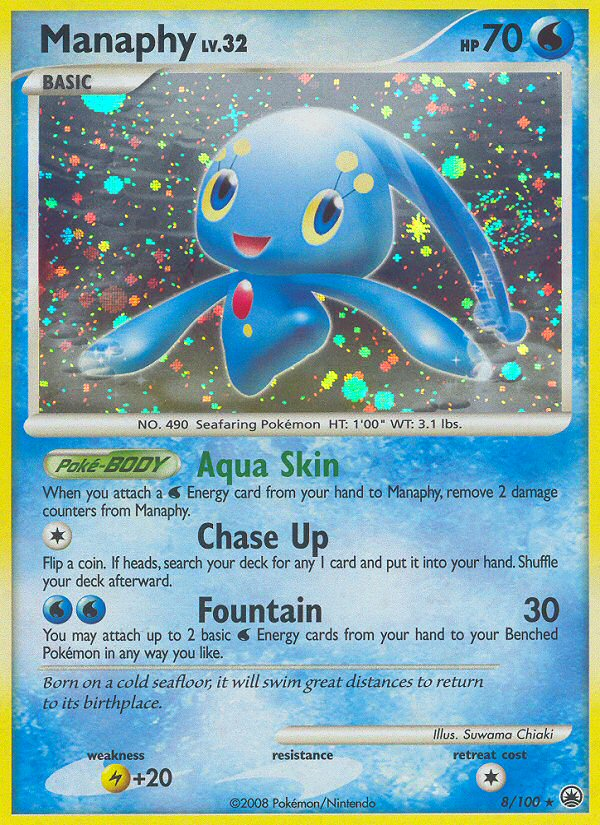 Manaphy (8/100) [Diamond & Pearl: Majestic Dawn] | Card Citadel