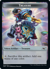 Teddy Bear // Treasure (013) Double-sided Token [Unfinity Tokens] | Card Citadel