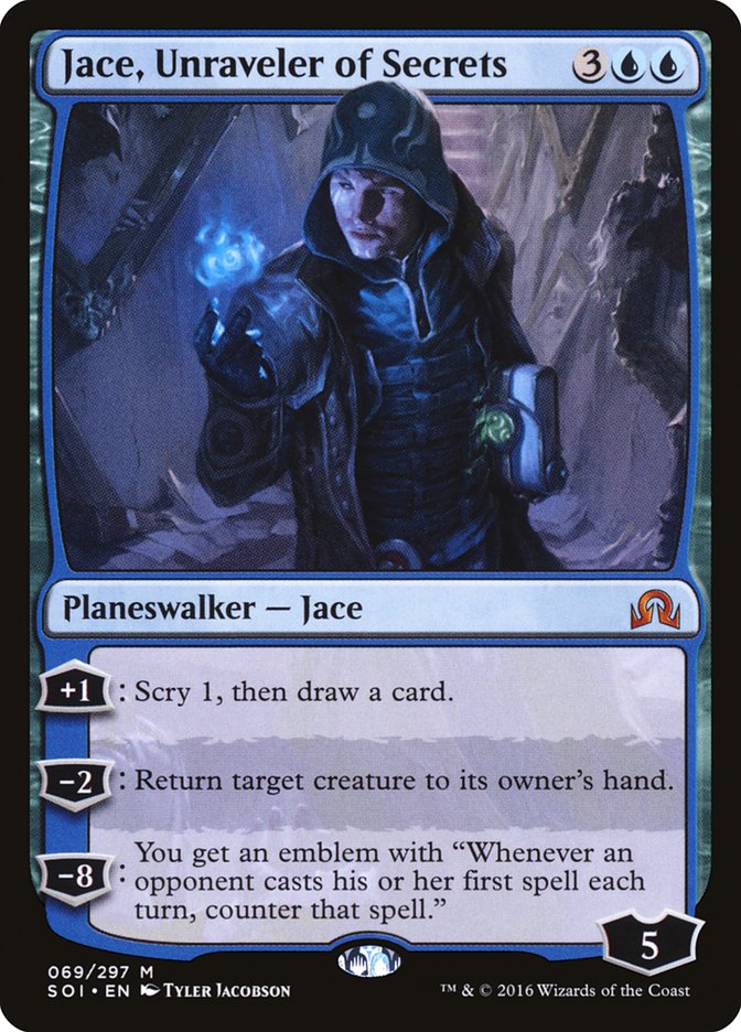 Jace, Unraveler of Secrets [Shadows over Innistrad] | Card Citadel