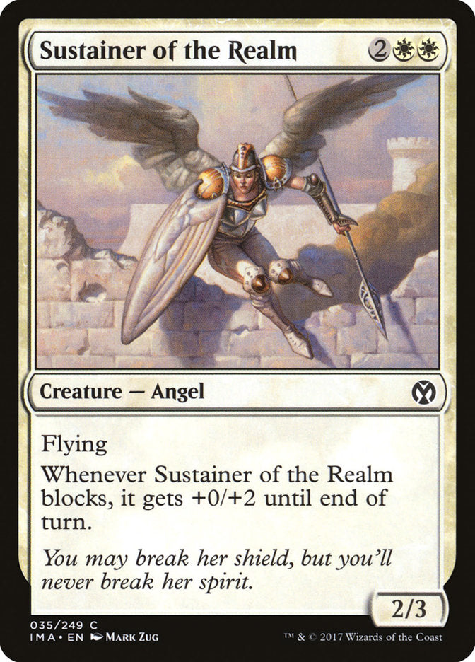 Sustainer of the Realm [Iconic Masters] | Card Citadel
