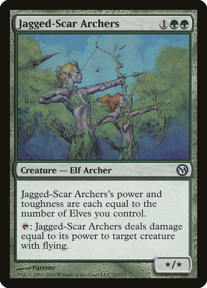 Jagged-Scar Archers [Duels of the Planeswalkers] | Card Citadel