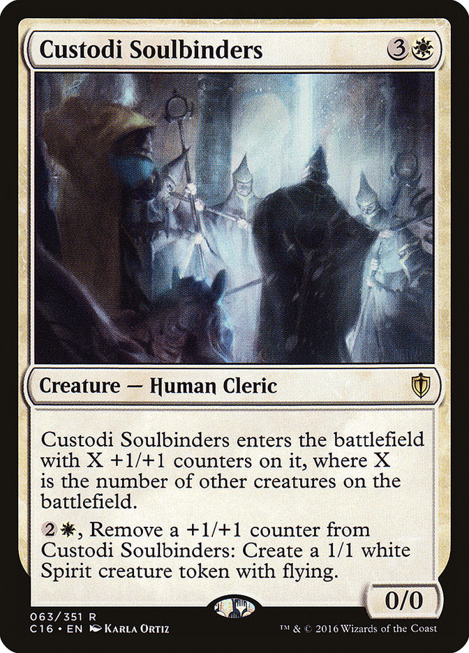 Custodi Soulbinders [Commander 2016] | Card Citadel