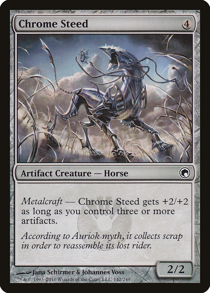 Chrome Steed [Scars of Mirrodin] | Card Citadel
