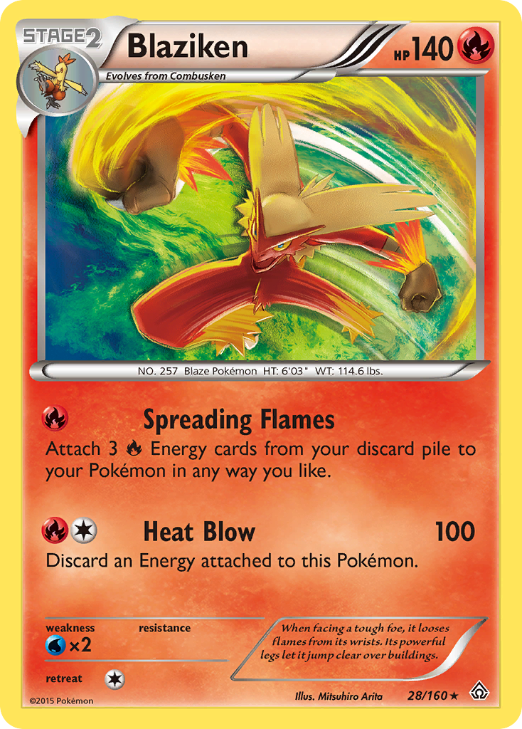 Blaziken (28/160) [XY: Primal Clash] | Card Citadel