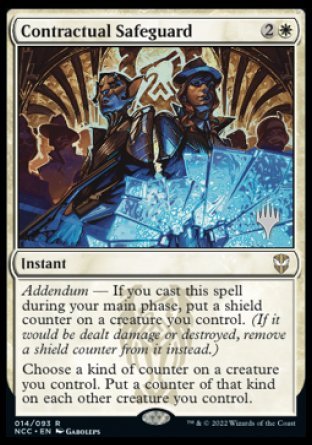 Contractual Safeguard (Promo Pack) [Streets of New Capenna Commander Promos] | Card Citadel