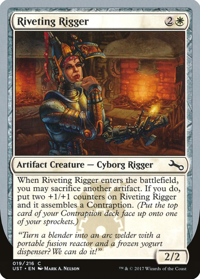 Riveting Rigger [Unstable] | Card Citadel