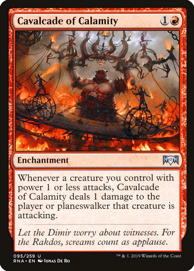 Cavalcade of Calamity [Ravnica Allegiance] | Card Citadel