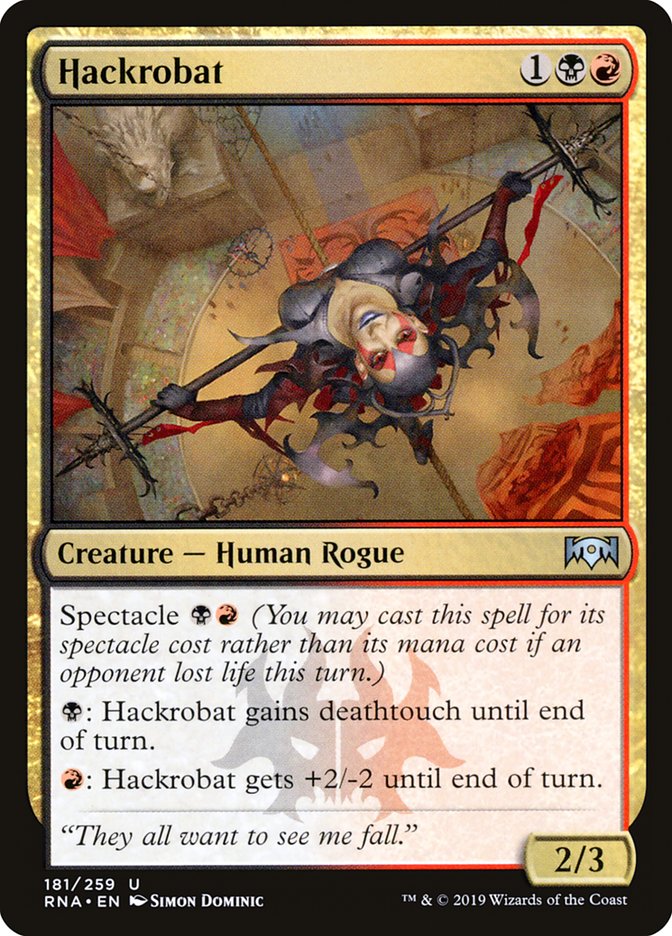 Hackrobat [Ravnica Allegiance] | Card Citadel