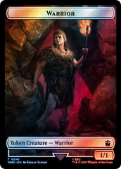 Warrior // Treasure (0061) Double-Sided Token (Surge Foil) [Doctor Who Tokens] | Card Citadel