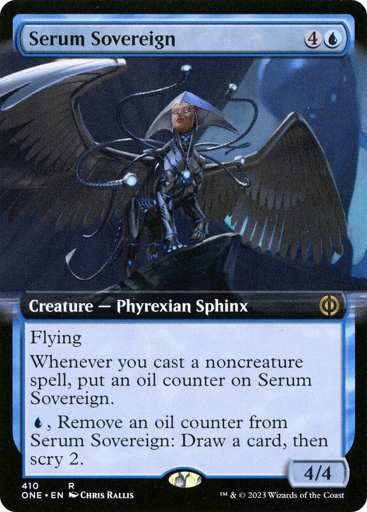 Serum Sovereign (Extended Art) [Phyrexia: All Will Be One] | Card Citadel