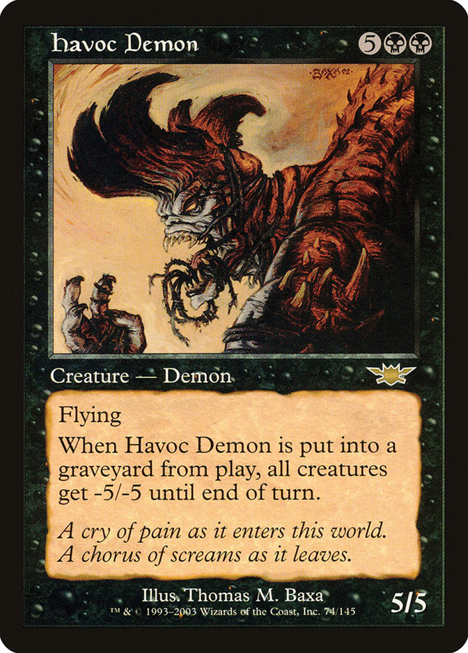 Havoc Demon [Legions] | Card Citadel