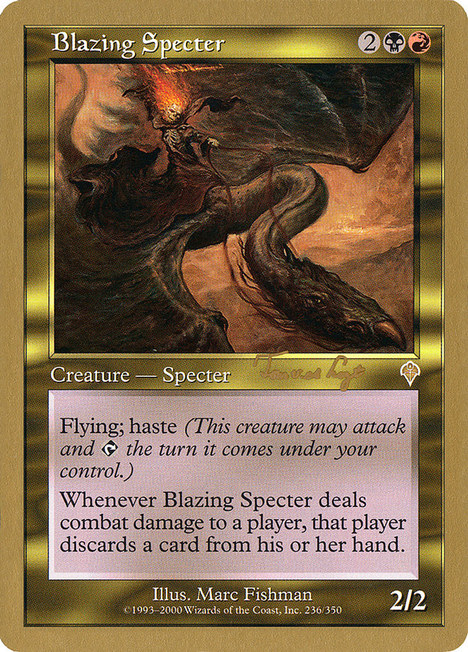 Blazing Specter (Tom van de Logt) [World Championship Decks 2001] | Card Citadel