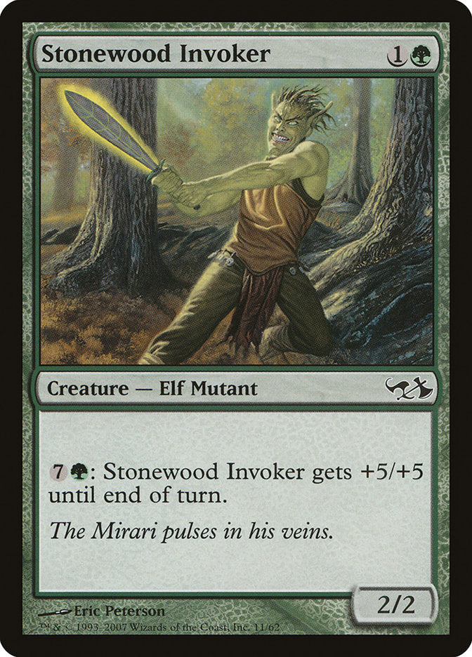 Stonewood Invoker [Duel Decks: Elves vs. Goblins] | Card Citadel