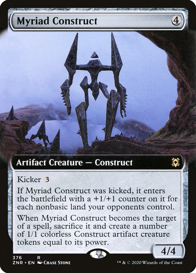 Myriad Construct (Extended Art) [Zendikar Rising] | Card Citadel