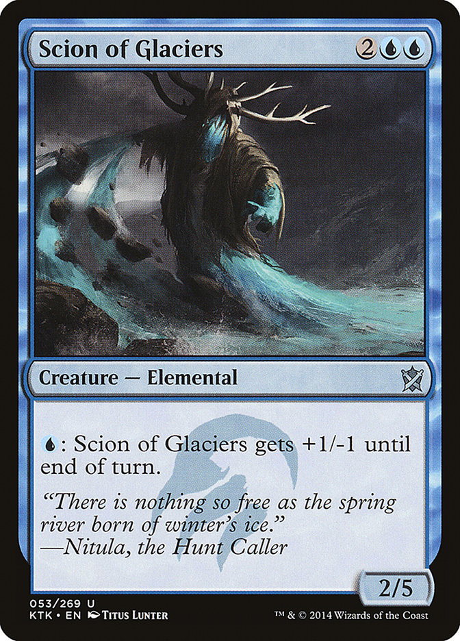 Scion of Glaciers [Khans of Tarkir] | Card Citadel