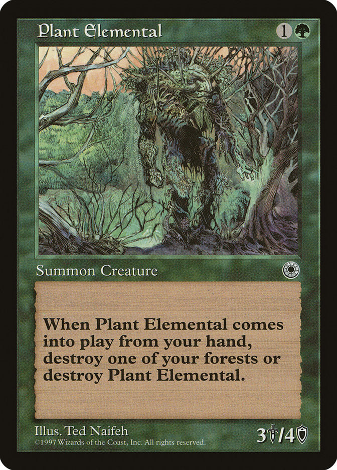 Plant Elemental [Portal] | Card Citadel