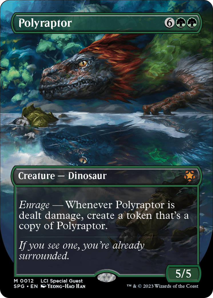 Polyraptor (Borderless) [The Lost Caverns of Ixalan Special Guests] | Card Citadel