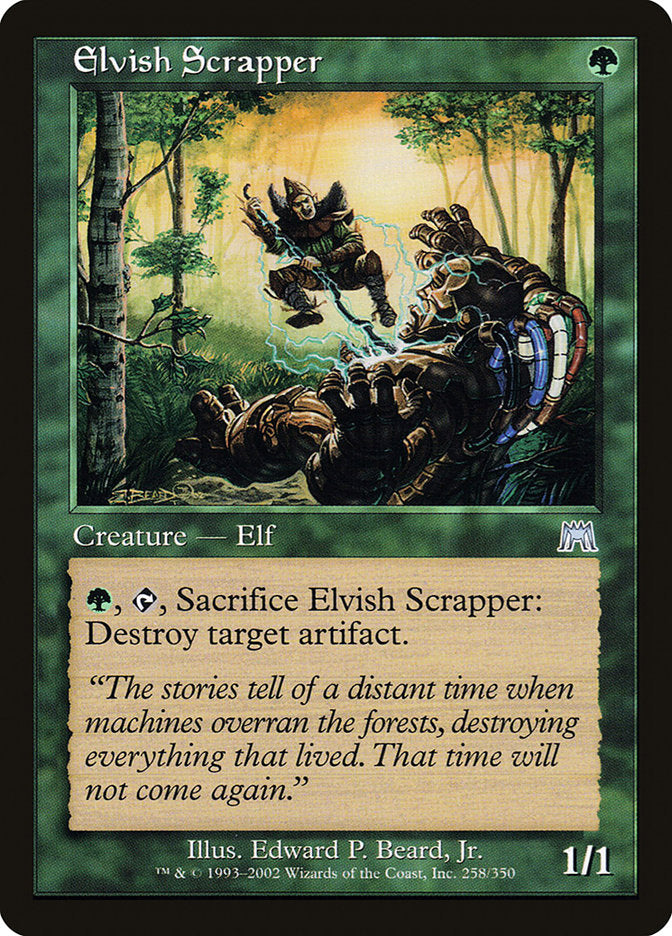 Elvish Scrapper [Onslaught] | Card Citadel