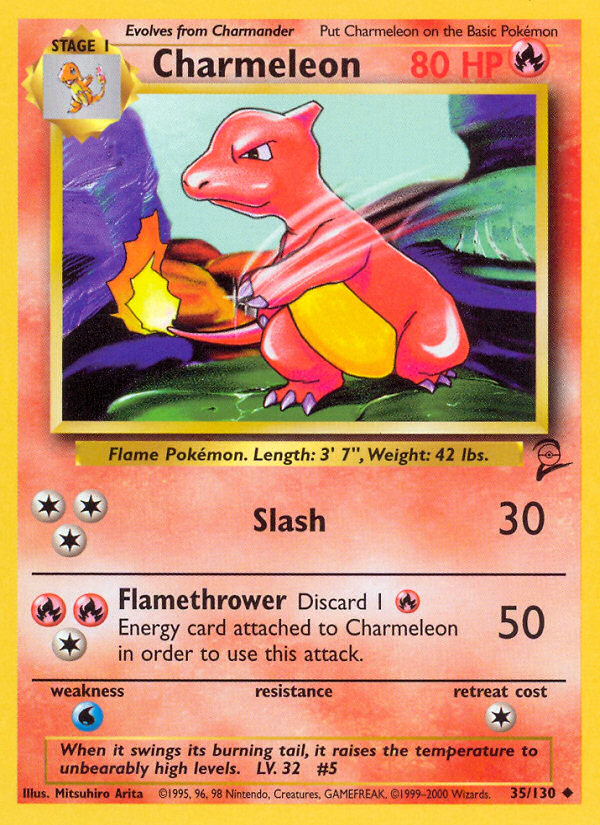 Charmeleon (35/130) [Base Set 2] | Card Citadel