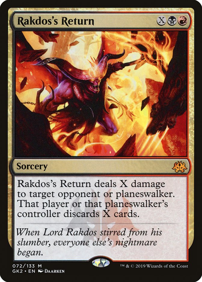 Rakdos's Return [Ravnica Allegiance Guild Kit] | Card Citadel