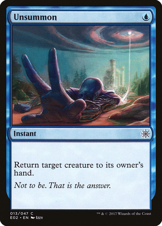 Unsummon [Explorers of Ixalan] | Card Citadel