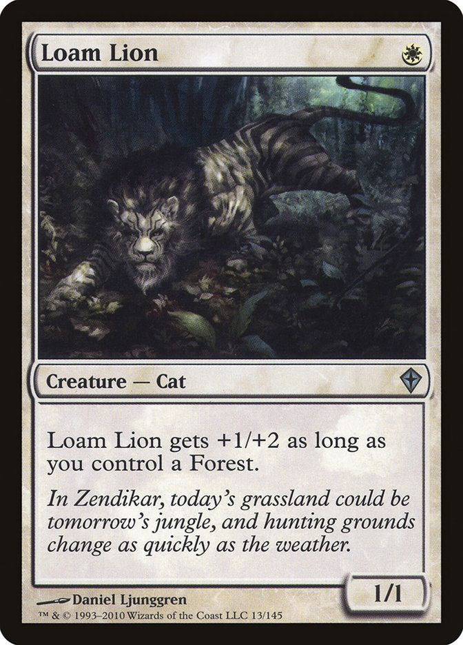 Loam Lion [Worldwake] | Card Citadel