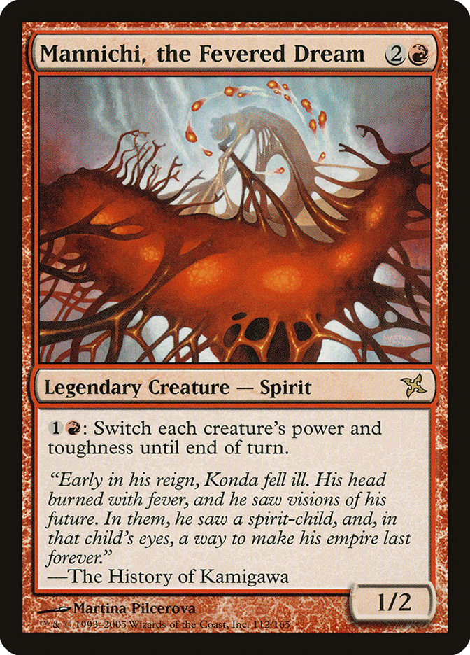 Mannichi, the Fevered Dream [Betrayers of Kamigawa] | Card Citadel