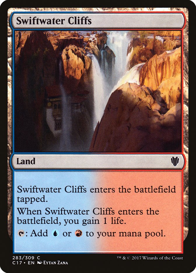 Swiftwater Cliffs [Commander 2017] | Card Citadel