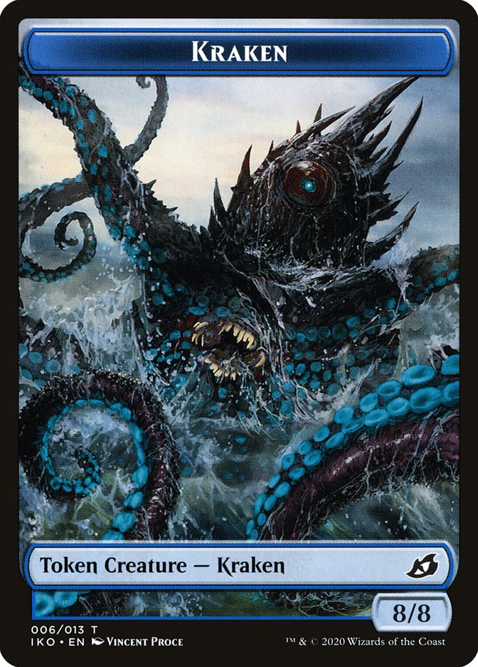 Kraken Token [Ikoria: Lair of Behemoths] | Card Citadel
