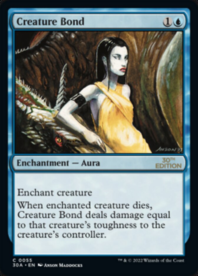 Creature Bond [30th Anniversary Edition] | Card Citadel