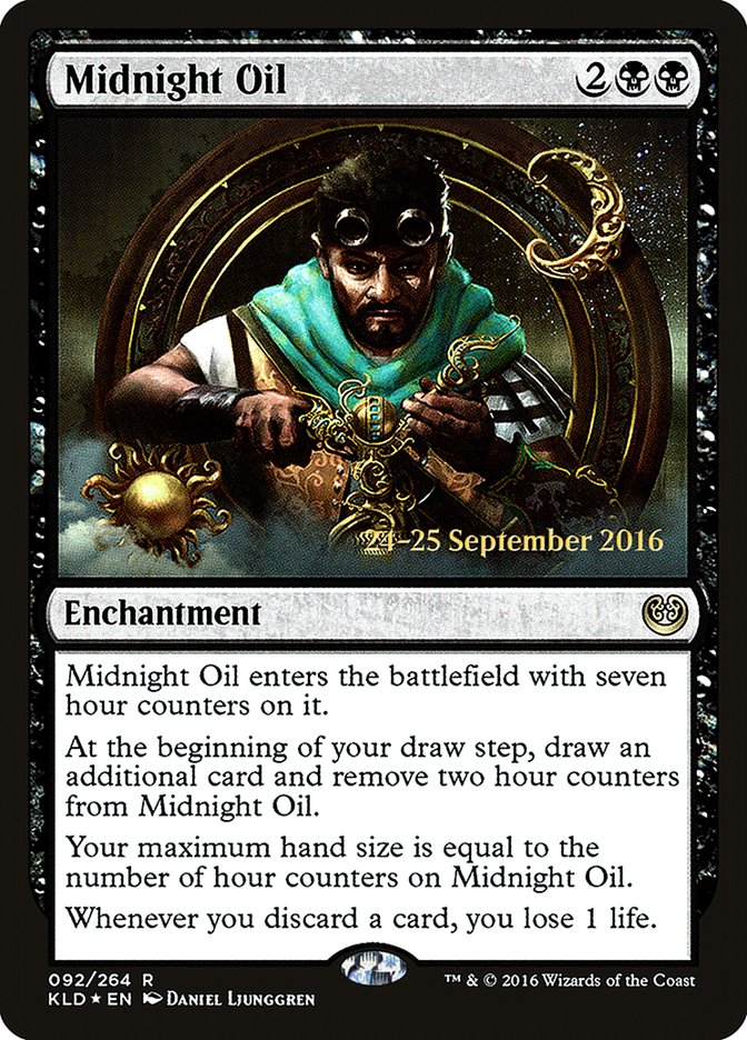 Midnight Oil [Kaladesh Promos] | Card Citadel