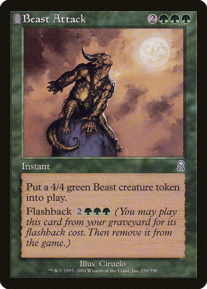 Beast Attack [Odyssey] | Card Citadel