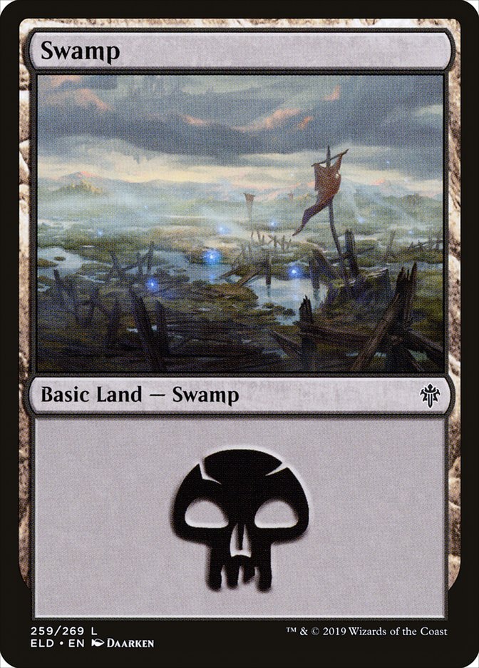 Swamp (259) [Throne of Eldraine] | Card Citadel