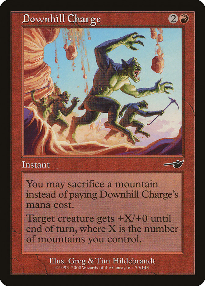 Downhill Charge [Nemesis] | Card Citadel