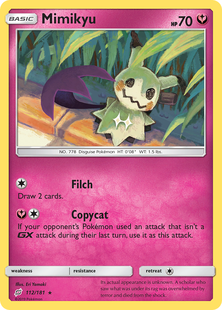 Mimikyu (112/181) [Sun & Moon: Team Up] | Card Citadel